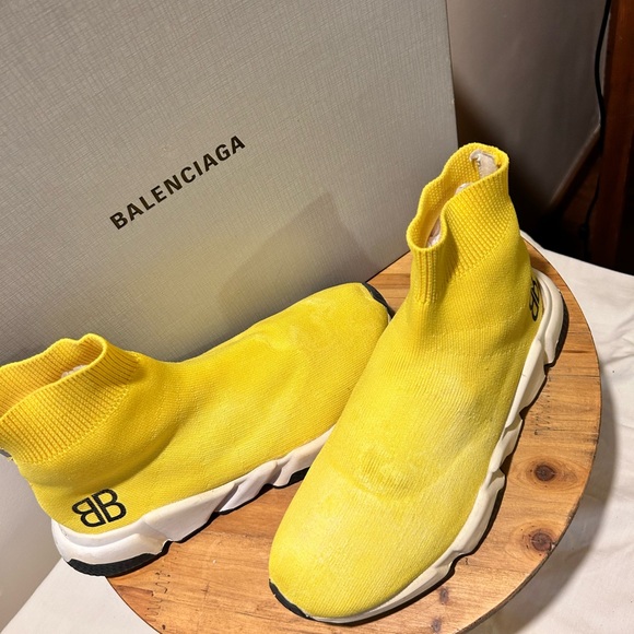 AUTHENTIC Balenciaga speed recycled knit sneakers - Picture 2 of 5